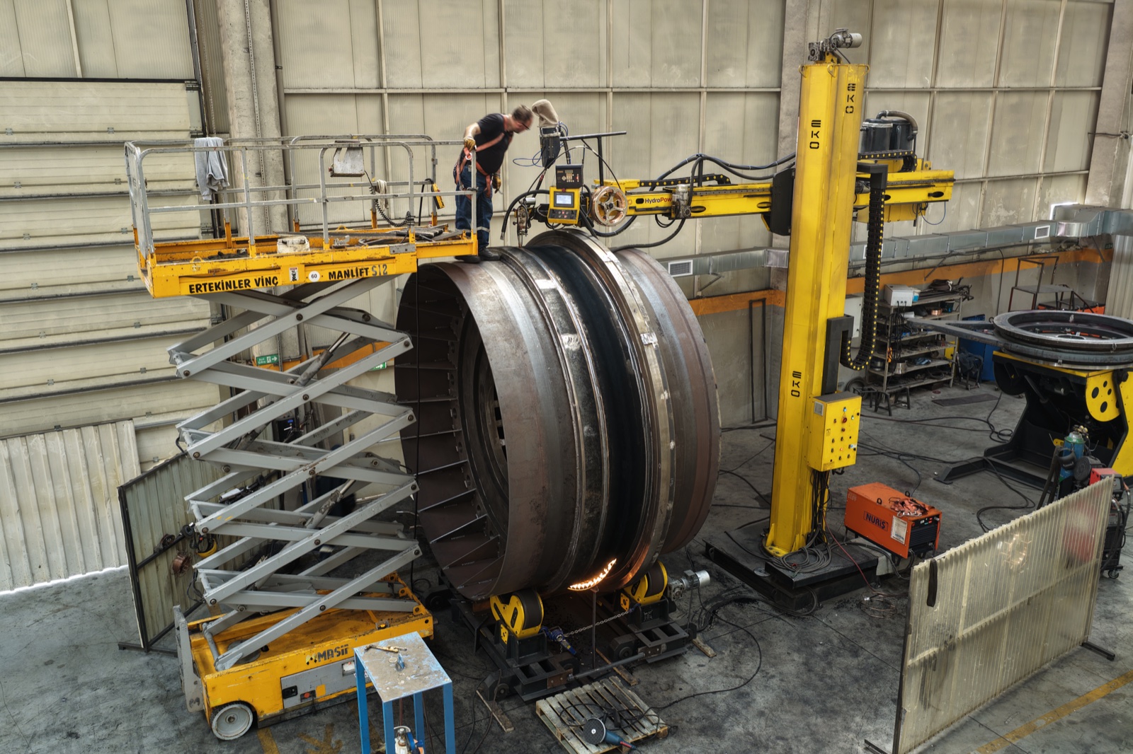 HydroPower fabrication in progress